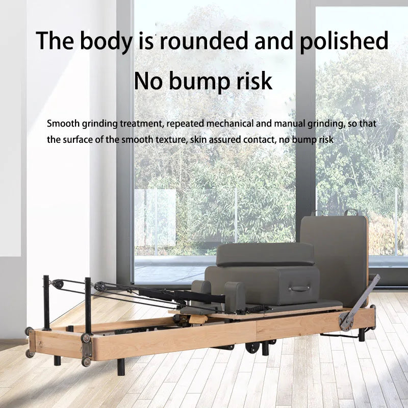 Finique™ Luxury Foldable Pilates Reformer Machine